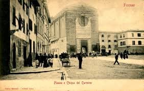 Historical Piazza del Carmine